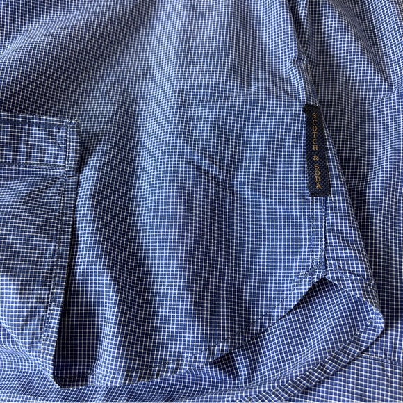 SCOTCH & SODA Men Regular Fit Shirt Size Large - Picture 6 of 9